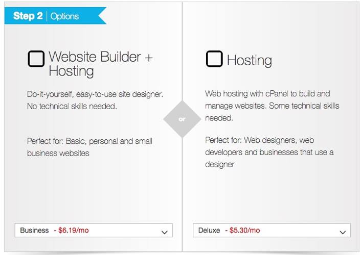 add website builder domain